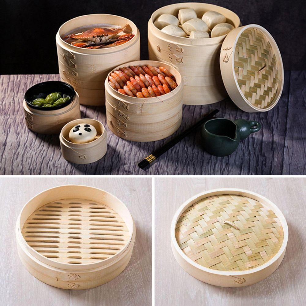 Çin Bambu Buharlı Pişirici, Di - Bao Steamer Bamboo incelemesi ve fiyatı